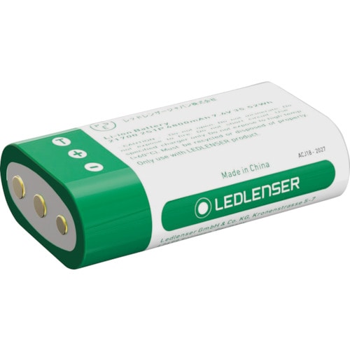 トラスコ中山 LEDLENSER H15R/H19R CWS用充電池（ご注文単位1個）【直送品】