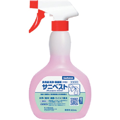 トラスコ中山 サラヤ サニベスト500ml 薬液入り（ご注文単位1個）【直送品】