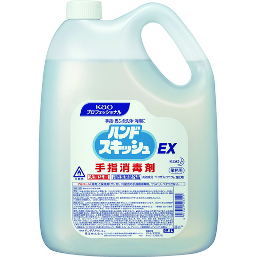 トラスコ中山 Kao 業務用ハンドスキッシュEX 詰め替え用 4.5L（ご注文単位1個）【直送品】