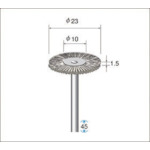 トラスコ中山 ナカニシ 耐熱ナイロンブラシ (1Pk(袋)＝5本入)（ご注文単位1パック）【直送品】