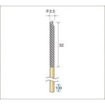 トラスコ中山 ナカニシ インサイドブラシ (1Pk(袋)＝2本入)　476-9597（ご注文単位1パック）【直送品】