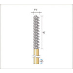 トラスコ中山 ナカニシ インサイドブラシ(ステンレス)　476-9686（ご注文単位1本）【直送品】