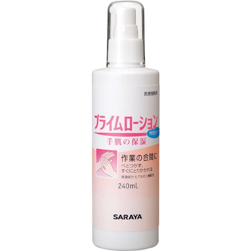 トラスコ中山 サラヤ プライムローション無香240ml（ご注文単位1個）【直送品】