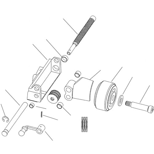 トラスコ中山 RIDGID ロールグルーパー用パーツ ピン F／918 788-3340  (ご注文単位1パック) 【直送品】