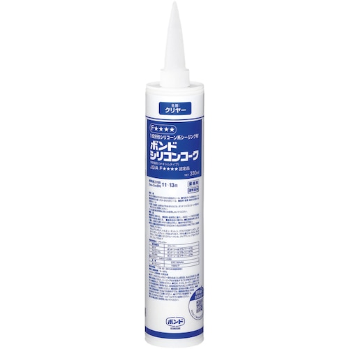 トラスコ中山 コニシ シリコンコーク クリヤー 330ml #55378（ご注文単位1本）【直送品】