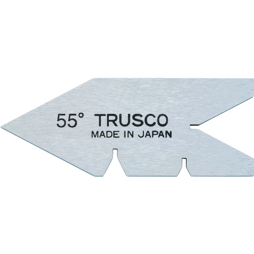 トラスコ中山 TRUSCO センターゲージ 焼入品 測定範囲55°（ご注文単位1個）【直送品】