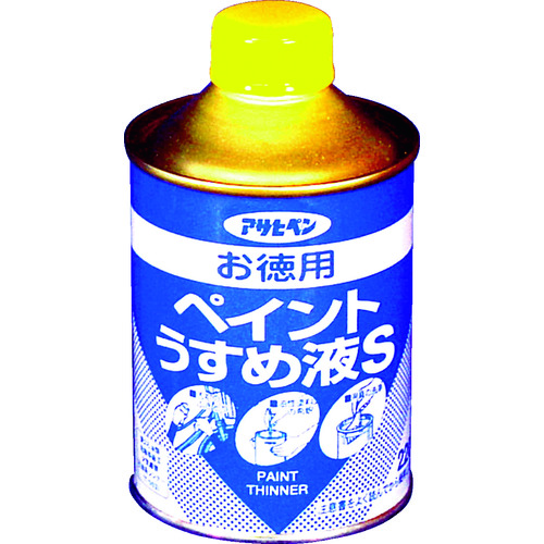 トラスコ中山 アサヒペン お徳用ペイントうすめ液S220ml（ご注文単位1缶）【直送品】