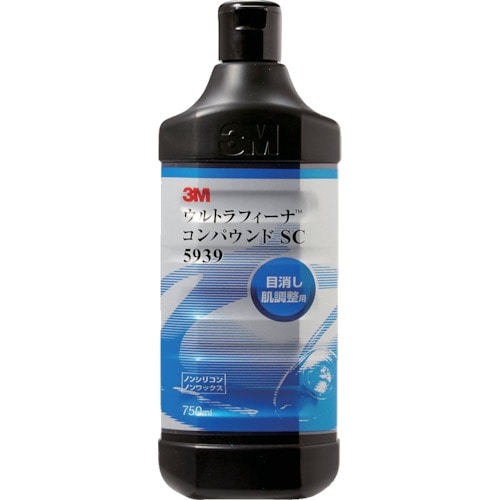 トラスコ中山 3M ウルトラフィーナ コンパウンドSC 5939 750ml（ご注文単位1本）【直送品】