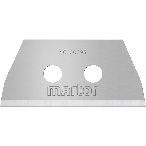 トラスコ中山 martor 替刃（ショートタイプ） 10枚 TRAPEZOID BLADE 60095 396-3840  (ご注文単位1箱) 【直送品】