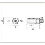 トラスコ中山 ナカニシ チップホルダー 2.0 （1Pk（袋）＝2本入） 477-2466  (ご注文単位1パック) 【直送品】