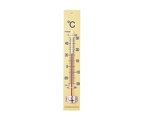 佐藤計量器製作所 板付温度計（フック箱）-30～50℃　1510-00 1個（ご注文単位1個）【直送品】