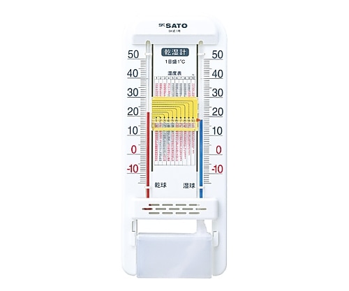 佐藤計量器製作所 乾湿計　SK式1号　1519-00 1個（ご注文単位1個）【直送品】