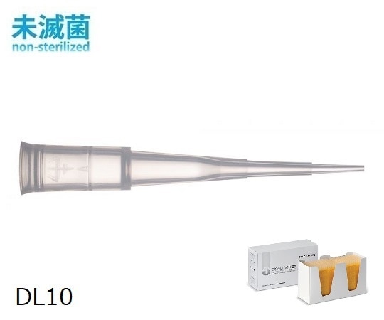 ギルソン ダイヤモンドチップ リロードパック 未滅菌 DL10（96x10ラック） 1セット（96本×10箱入）　F167012 1セット（ご注文単位1セット）【直送品】