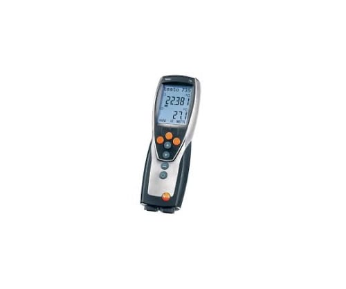 テストー（Testo） 温度計 testo 735-2 (本体)　0563 7352 1個（ご注文単位1個）【直送品】