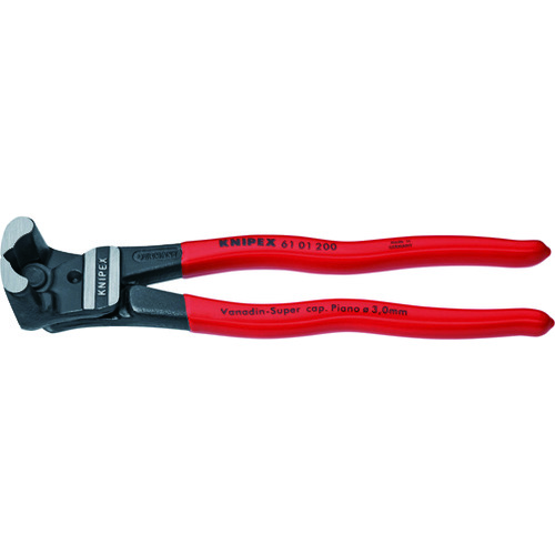 トラスコ中山 KNIPEX エンドカッティングニッパー 200mm（ご注文単位1個）【直送品】