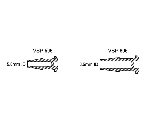 Nordson MEDICAL チューブ用ストッパープラグ 2.5mm 1袋（10個入）　VSP206 1袋（ご注文単位1袋）【直送品】