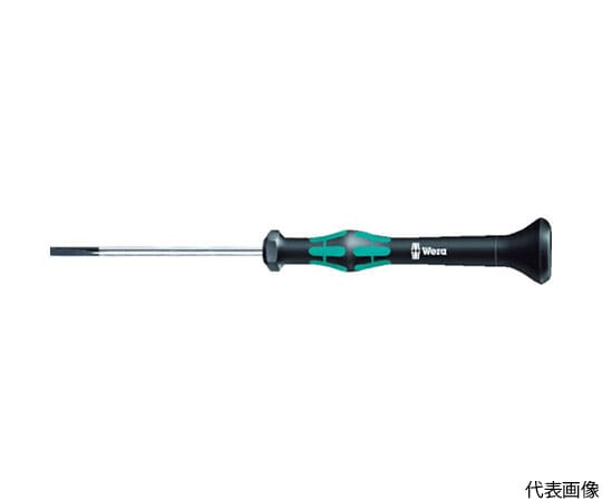 Wera 2035　ミクロドライバー　-0.40X2.5X80　118008 1本（ご注文単位1本）【直送品】