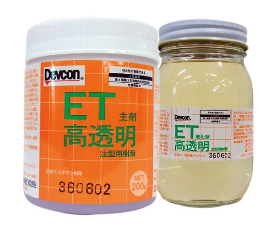 Devcon 高透明コーティング材　ET300g　T920009 1セット（ご注文単位1セット）【直送品】