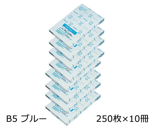 桜井 スタクリン ブルー B5 1ケース（250枚×10冊入）　SC75RBB5 1ケース（ご注文単位1ケース）【直送品】