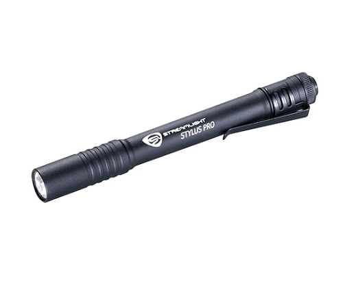 STREAMLIGHT スタイラスプロ　ブラックボディ／ホワイトLED　66118 1本（ご注文単位1本）【直送品】