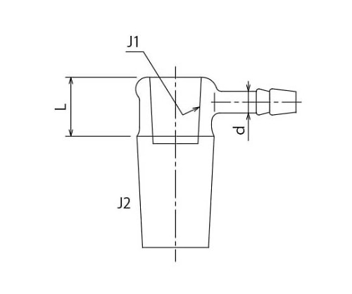 旭製作所 短型減圧用縮小アダプター　2320-1L5L 1個（ご注文単位1個）【直送品】