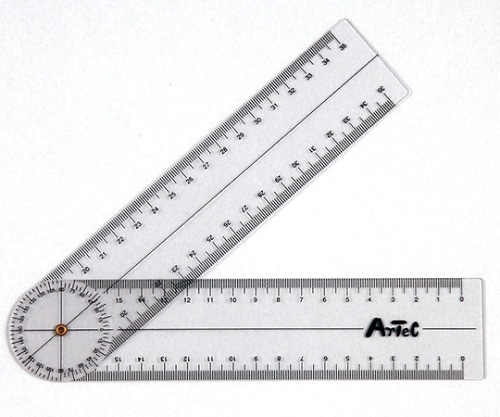 アーテック ゴニオメーター(プラスチック角度計)　9724 1箱（ご注文単位1箱）【直送品】