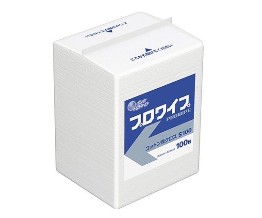 エリエール（大王製紙） エリエール プロワイプ コットンRクロス S100 1ケース（100枚×30パック入）　623247 1ケース（ご注文単位1ケース）【直送品】