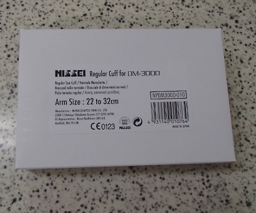 日本精密測器（NISSEI） DM-3000用 標準カフセット　NPDM3000-010 1枚（ご注文単位1枚）【直送品】