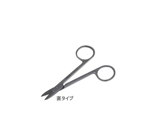 日本フリッツメディコ 金冠剪刀　10cm　直　B035-0489 1個（ご注文単位1個）【直送品】