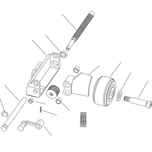 トラスコ中山 RIDGID ロールグルーバー用パーツ ベアリング3／4X3／8 788-3471  (ご注文単位1パック) 【直送品】