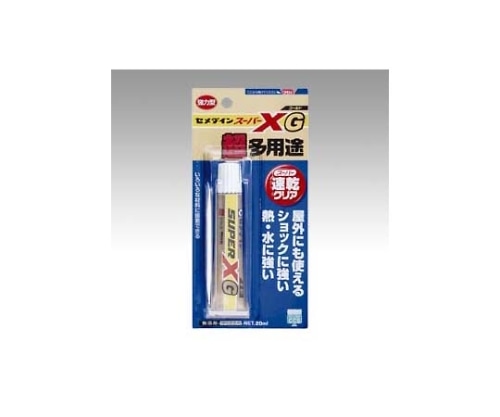 セメダイン スーパーXゴールド クリア 20ml　AX-014 1個（ご注文単位1個）【直送品】