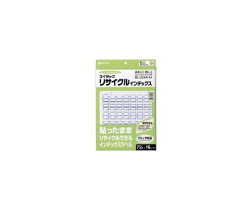 ニチバン マイタック(R)リサイクルインデックス OA対応 青枠　ML132BR-A4 1パック（ご注文単位1パック）【直送品】