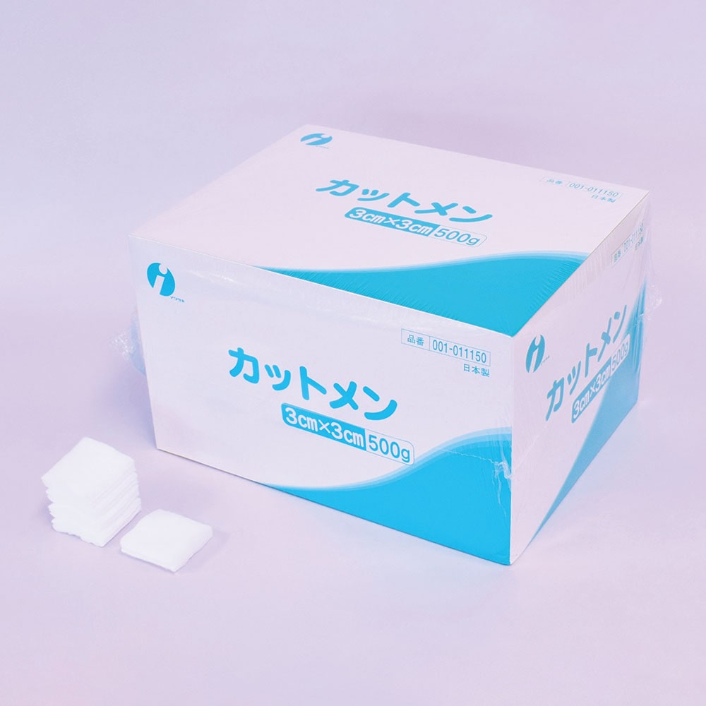 イワツキ カットメン 3×3cm 500g　001-011150 1箱（ご注文単位1箱）【直送品】