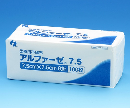 イワツキ アルファーゼ7.5　7.5×7.5cm　8折　100枚　002-20866 1包（ご注文単位1包）【直送品】