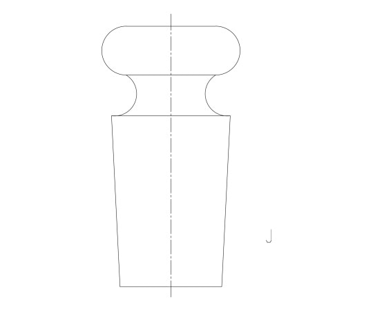 旭製作所 平栓　2242-24/40 1個（ご注文単位1個）【直送品】