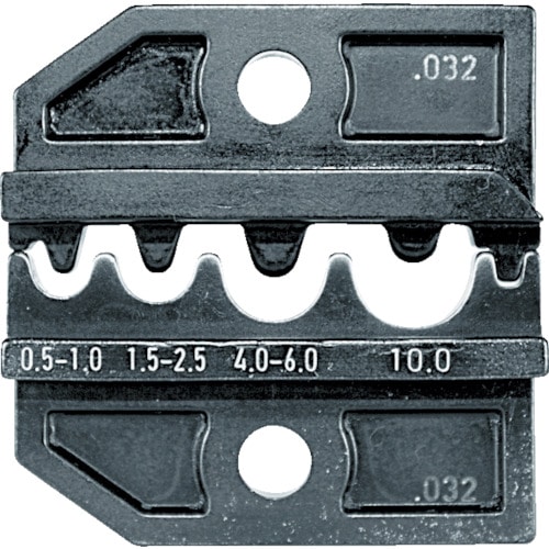 トラスコ中山 RENNSTEIG 圧着ダイス 624-032 裸端子0.5-10（ご注文単位1組）【直送品】