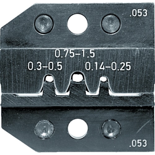 トラスコ中山 RENNSTEIG 圧着ダイス 624-053 ピンコンタクト0.14-1.5（ご注文単位1組）【直送品】