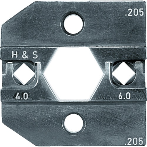 トラスコ中山 RENNSTEIG 圧着ダイス 624-205 Huber 4.0-6.0（ご注文単位1組）【直送品】