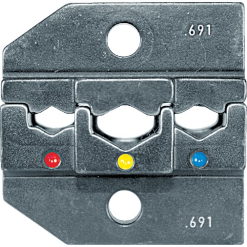 トラスコ中山 RENNSTEIG 圧着ダイス 624-691 絶縁端子ISO 0.5-6.0（ご注文単位1組）【直送品】