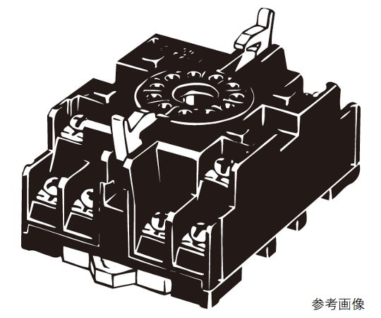 オムロン（FA・制御機器） 共用ソケット 丸形ソケット P2CF(表面接続)　P2CF-11 1個（ご注文単位1個）【直送品】