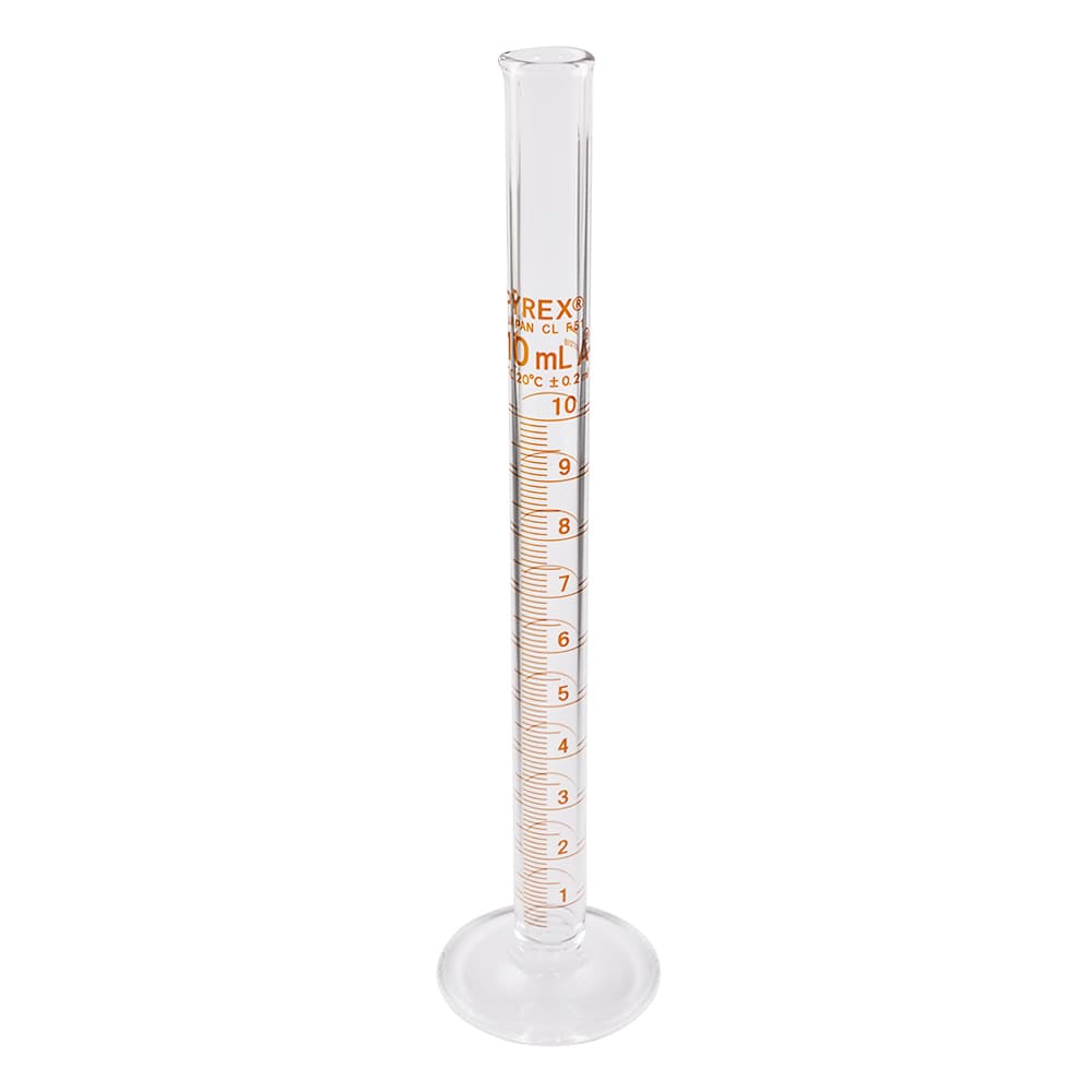 コーニング・PYREX PYREX(R) JIS メスシリンダー 10mL　3022JIS-10 1ケース（ご注文単位1ケース）【直送品】