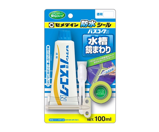 セメダイン バスコークN 透明 100mL BP　HJ-154 1個（ご注文単位1個）【直送品】