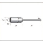 トラスコ中山 ナカニシ 砥石ホルダー　477-2628（ご注文単位1本）【直送品】