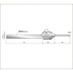 トラスコ中山 ナカニシ フラットホルダー　477-2636（ご注文単位1本）【直送品】