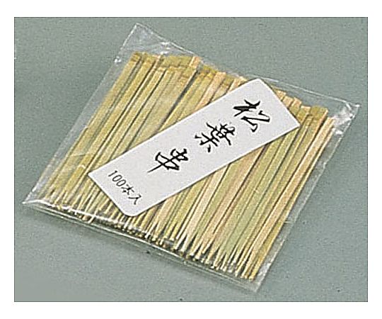 萬洋 竹製松葉串(100本入) 60mm　 1ケース（ご注文単位1ケース）【直送品】