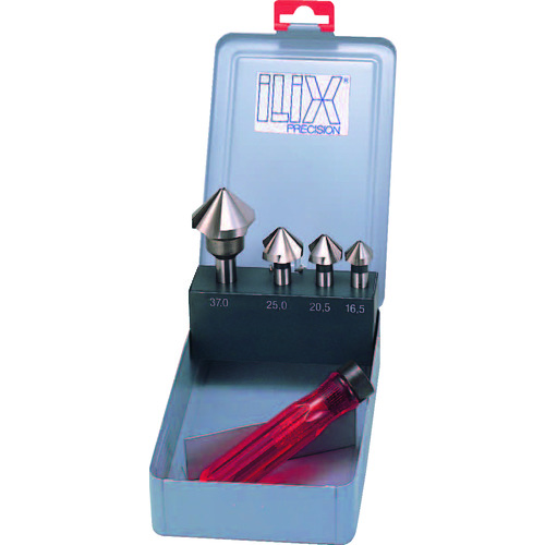 トラスコ中山 ILIX カウンターシンクセット6本組　288-5280（ご注文単位1セット）【直送品】