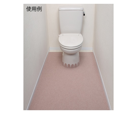 サンコー（生活用品） バリアフリーおくながトイレカーペット ベージュ　KE-26 1枚（ご注文単位1枚）【直送品】