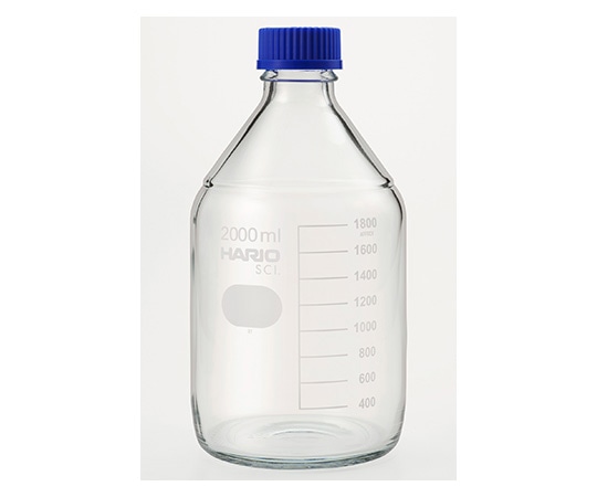 HARIO 耐熱ねじ口瓶（液切リング付）　GL-45　2000mL　NBO-2L-SCI 1本（ご注文単位1本）【直送品】