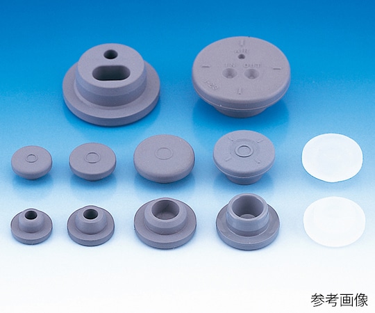 日電理化硝子 ゴム栓（ブチル）　液状用　大　25個入　309002 1袋（ご注文単位1袋）【直送品】