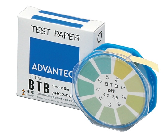 ADVANTEC pH試験紙　ロールタイプ　BTB　07011020 1巻（ご注文単位1巻）【直送品】